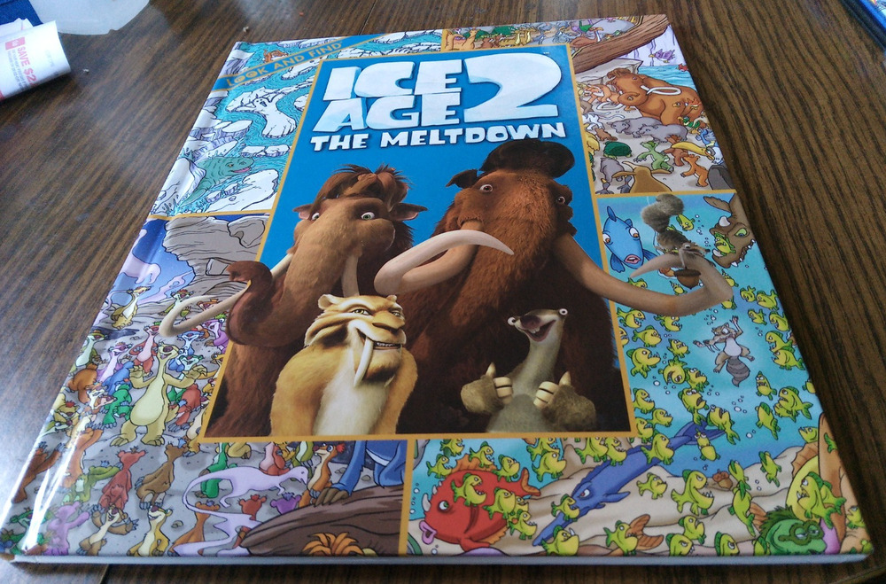 Look And Find Ice Age 2 The Meltdown (2005 Pi Kids)